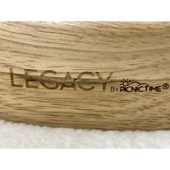 Legacy By Picnic Time Cheese Board & Knife Set With Wood Handles & Stainless Ste - Picture 3 of 6